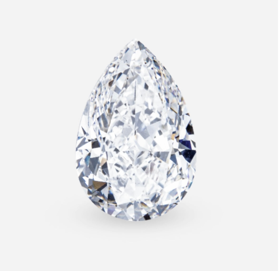 Four Prong Solitaire Lab-Diamond Wish Bone Pendant